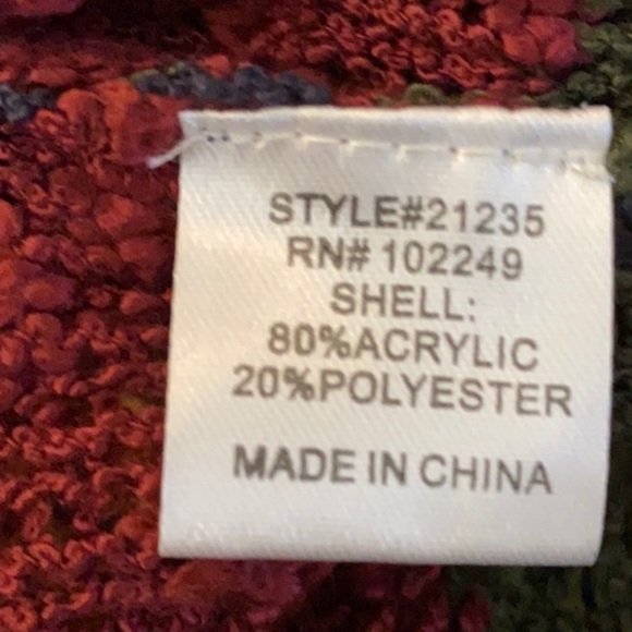 Skies are Blue StitchFix Striped V-Sweater- Size XS - Picture 3 of 8